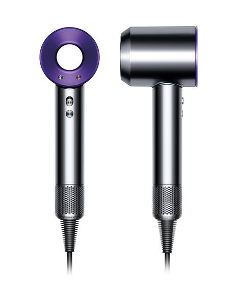 Supersonic Hair Dryer - Nickel and Purple
